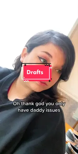 This was in the drafts. All I know is I really wanted to use the sound, but couldn’t think of a unique way to use it #drafts #fyp #newmanagement #comedy #daddyissues 