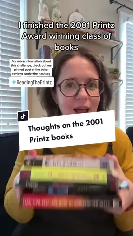 LOL @ me near the end of this video asking why I’m doing this challenge because I did NOT enjoy most of these books 😂 #BookTok #readingtheprintz #yabooks #librarian #schoollibrarian #printzaward