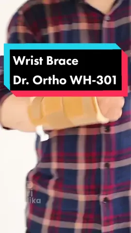 Wrist brace Dr Ortho WH-301 digunakan untuk pengguna yang mengalami gangguan cedera panda pergelangan atau telapak tangan. Bisa digunakan juga pada gngguan carpal tunnel syndrom. Dilengkapi dengan plat aluminium untuk menstabilkan pergelangan tangan. #support #drortho #wristbrace #alkes #alatkesehatn #fyp #fypシ #galerimedika 