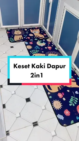 Keset Kaki Dapur 2in1 #fyp #kesetdapur #kesetkakidapur2in1 #kesetdapurantislip #belanjaperabotramadan  