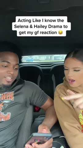 I think she believed it😂😂 #fyp #foryoupage #viral #trending #comedy #couples #selenagomez #funny #garydaly #xyzbca 