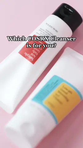 COSRX Low pH Cleanser or Salicylic Cleanser- which one's for you?  🌟COSRX Good Morning Cleanser, as it's popularly called, is a gel-type cleanser that's gentle on the skin and is great for all skin types, including dry and sensitive. It's made with tea tree oil which reduces acne scars, soothes the skin, has anti-microbial properties and has a naturally calming scent.  🌟 CosRX Salicylic Cleanser is a foam-type cleanser that works to remove excess sebum and unclog the pores of dirt and bacteria. The 0.5% Salicylic is a great ingredient for oily and acne prone skin types as it gently exfoliates the skin daily.  Begin your beauty story by choosing the right cleanser for your skin type 💕 — #mybeautystory #beautytipsPH #selfcareph #skincareroutineph #koreanskincareph #skinph #kbeautyph #koreanskin #koreanskincareroutine #kskincare  #kbeautyaddict #beautyph #skincareph #COSRXcleanser #COSRXph 
