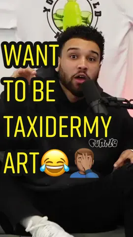 i love taxidermy! #fyp You Should Know Podcast s2ep49
