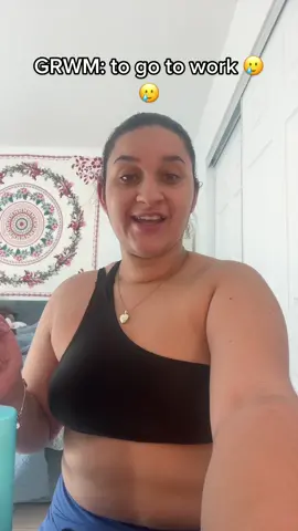 Pt.1 work grwm #grwm #workiskickingmybutt #tried #slayday #fyp 