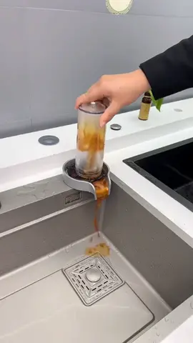 Upgrade your kitchen game with our Bar Counter Cup Washer Sink! Say goodbye to dirty cups and hello to high-pressure cleaning. Buy now and experience the ultimate kitchen tool.