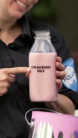 Why you should never drink strawberry milk #pranks #funny #milk 