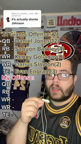 Replying to @ceedee._.nutz_88 can I get less touchdowns than the 2021 New York Giants? Part 4 #nfl #sports #football #giants 