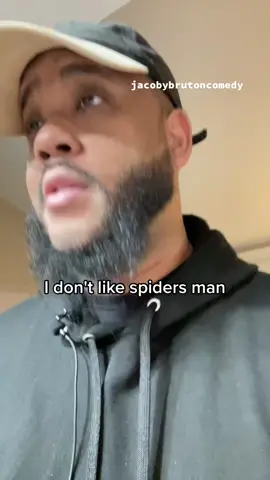 I hate spiders. #fyp #foryoupage #jacobybruton #jacobybrutoncomedy #spiders #cantstandit #fearofspider #useless #nopurpose 