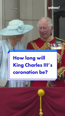 How long will #KingCharlesIII’s coronation be? 👑 #britishroyalfamily #britishroyals #kingcharles #royals #yahooaustralia 