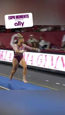 Olivia Trautman's Perfect 10 helped vault No. 1 Oklahoma to the win vs. No. 2 Florida 👏 #AllyBank #vault #GymTok #perfect #10 #oklahoma 