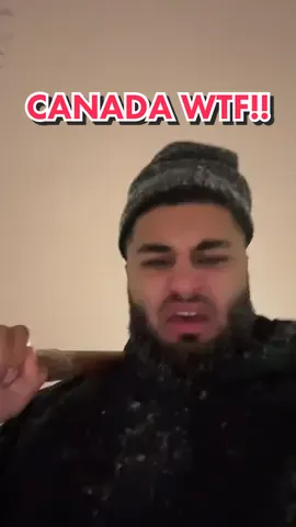 CANADA 🇨🇦 WTF BRO!! (Follow ig: Alkhussein) #fyp #canada #winter #snowstorm #cold #rant #alkhussein #alberta #toronto 