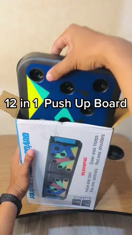 12 in 1 push up Board #pushups #pushupboard #workout #budolfinds #12in1pushupboard #xyzbca #note.19.97