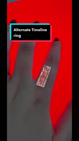 Alternate Timeline ring by me. #piperzy #augmentedreality 