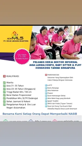 PT MULIA LAKSANA SEJAHTERA KUALITAS CPMI TERDEPAN#SUKSES BERSAMA#