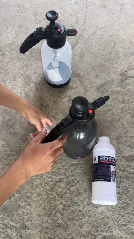 Hướng dẫn sử dụng bình phun bọt tuyết cầm tay#2dcarwash #dcarderailing #ruaxe 