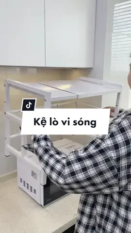 Kệ lò vi sóng 2 tầng #xuhuongtiktok #nhabep 