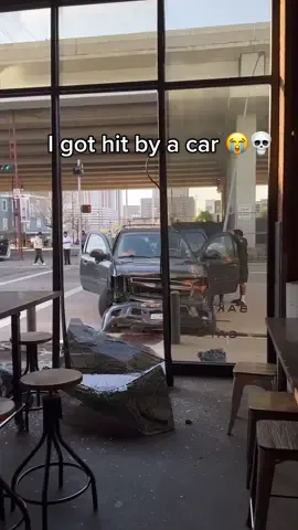 i got hit by a car… Final destination type beat 😭😭 #wth