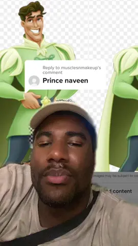 Replying to @musclesnmakeup #princenaveen #princessandthefrog #himbo 