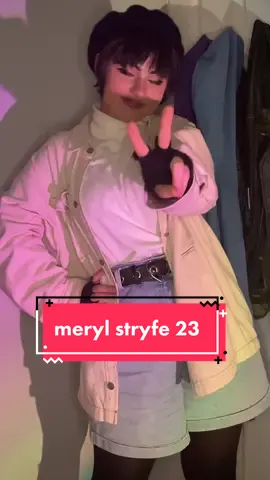 its just hit me that i forgot to film something important last night so i gotta get into meryl again tmrw #meryl #merylstryfe #trigun #trigunstampede #trigunstampedecosplay #triguncosplay #merylstryfecosplay 