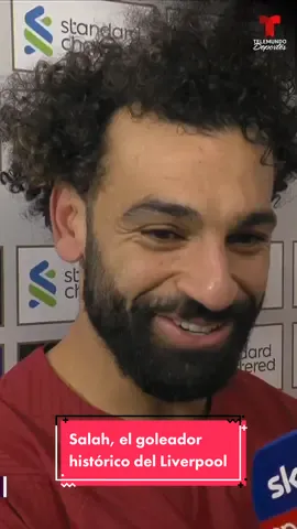 ⭐️ ¡Un récord insuperable de Mohamed Salah!  🗣️ El delantero egipcio explicó su sentir tras convertirse en el máximo anotador de @Liverpool FC en @Premier League  🔥 🎥 Escucha sus palabras ⬇️ #LigaPremierTD #PremierLeague #mohamedsalah #mosalah #salah #liverpool #Soccer #futbol 