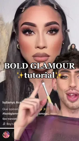 A mi estilo pero creo que muy conseguidooo🫶🏻💘 @Isdianys Araujo guapisima✨ #boldglamour #boldglamourmakeup #tutorialmaquillaje #greenscreen 