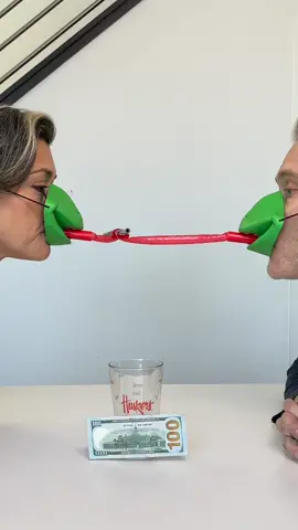 When you have leftover party supplies 🥳 #husbandandwife #challenge #partyblowers #vegastiktok 