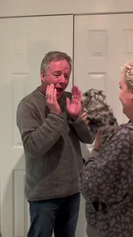 We surprised my dad with a puppy and its the most wholesome thing you’ll see all day #wholesome #tears #puppy #puppylove #dadsoftiktok 