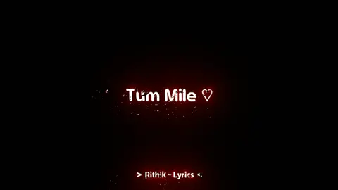 Replying to @arone.soul Episode 40 | Tum Mile Dil Khile ♡ #Foryou #foryoupage #fyp #lyrics #song #viral #trend #trending #views #duet #tiktokviral #viralvideo #blackscreen #ʀɪᴛʜɪᴋ_ᴇᴅɪᴛᴢ @TikTok @TikTok Bangladesh @🦋 𝒩𝒶𝓈𝓇𝒾𝓃 𝐻𝒶𝓆𝓊𝑒 🦋 