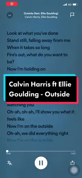 Calvin Harris ft Ellie Goulding - Outside 🔥🔥🔥 #calvinharris #calvinharrisoutside #elliegoulding #elliegouldingoutside #calvinharrisfans #elliegouldingfan #song #music #musica #musically #tiktok #tiktokviral #tiktokviralvideo #tiktokviraltrending #tiktokmalaysia #tiktokindonesia #lyricsvideo #lyrics_songs #malaysia #malaysiatiktok #indonesia #indonesiatiktok #fyp #fypシ #fypage  #trending #trendingsong 