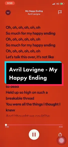 Avril Lavigne - My Happy Ending 🔥🔥🔥 #avrillavigne #avrillavignefan #avrillavignefans #myhappyending #myhappyendingavrillavinge #kingcherryymqs #song #music #musica #musically #tiktok #tiktokviral #tiktokviralvideo #tiktokviraltrending #tiktokmalaysia #tiktokindonesia #lyricsvideo #lyrics_songs #malaysia #malaysiatiktok #indonesia #indonesiatiktok #fyp #fypシ #fypage  #trending #trendingsong 