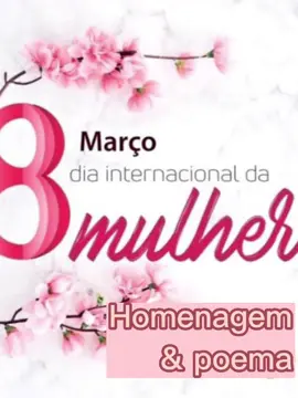 Homenagem a nós mulheres! ☺️ #diadamulher #homenagem #mulher #poema #17foto 