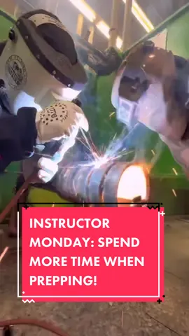 It is crucial to spend a good amount fo time to prep so the whole process can go smoother. #weldertraining #welding #missouri #weldingcareer #migwelding #welder #weldingschool #1776workwear #trades #tradeschool #missourtiywyeldingskills #careerchange #weld #weldinglife #ironworker #weldingmachine #training #welders #school #nevada #stlouis #career #mwi #missouriweldinginstitute