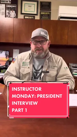 President interview part 1 | Our director or training and president here at MWI, Clint Parker, shares a little bit about his story and how he kick started his career.  #weldertraining #welding #missouri #weldingcareer #migwelding #welder #weldingschool #1776workwear #trades #tradeschool #missourtiywyeldingskills #careerchange #weld #weldinglife #ironworker #weldingmachine #training #welders #school #nevada #stlouis #career #mwi #missouriweldinginstitute 