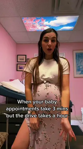 Not looking forward to coming every week😆#doctorappointmentsbelike #pregnanttiktok #babydoctorvisit #pregnantlife #pregnancybelike #pregnantcomedy 