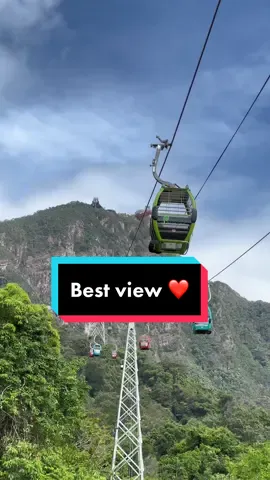 The best view ❤️ #langkawiskycab🚡 #travel #travelbucketlist 