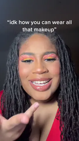 gonna wear every last penny chile #makeup #flames #makeuptok #fyp #blackgirlmakeup #blacktok #liner #kanyewest #inparis 