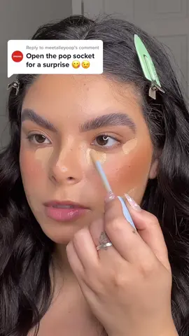 Replying to @meetalleyoop concealer check ✔️ #concealer #meetalleyoop #gameface #alleyoopconcealer #makeupjunkie 