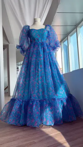 Get your dream dream dress ✨ #doorstodesign #organzadress #fairytale #cindrelladress #birthdayoutfit #babyshowerdress 