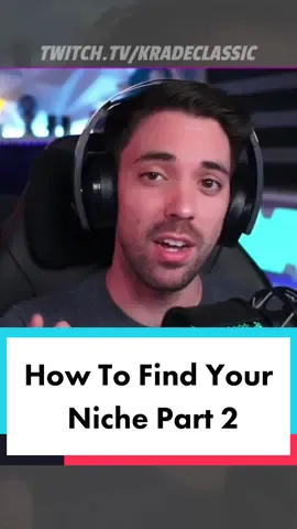 This is how to find your niche! #streamingtips #streamertips #streamers #twitchtips #streamtips #contentcreators 