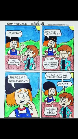 Here is a sideshow of earlier Team Trouble strips that I made before I joined this app. #teamtrouble #comicstrip #slideshow
