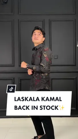 LASKALA KAMAL BACK IN STOCK✨ Buat brader yang pada salfok laskala kamal, yuk CO sekarang! mumpung masih ready all size brads 😎 #laskalabatik #fypシ 