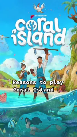 This is a sign to download Coral Island #fyp #cozygames #coralisland #coralislandgame #stairwaygames 