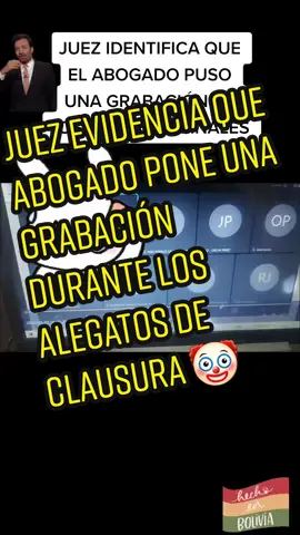 #ministeriopublico #verguenzaajena #alegatosdeclausura #asistentelegal #estudiantedederecho #derechopenal #bolivia🇧🇴 #unitelbolivia🇧🇴🎥 #felccbolivia #argentina🇦🇷 #peru🇵🇪 #brasil🇧🇷 #abogadodedios #abogadopenalista #asistentelegal #justicia #santacruzdelasierra #abogadolitigante #pasionporelderecho 