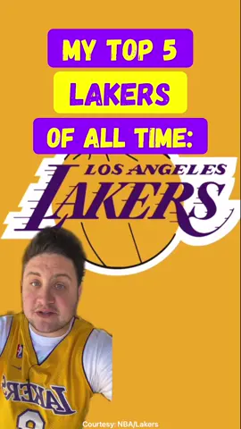 Who’s your Top 5 Lakers players of all time? 🤔✋ @therealbradparker 