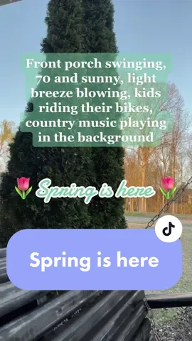 Sooo excited for this spring weather in Alabama. Nervous to start most of my garden before that last frost hits, but I wonder if we will even get it this year. It was such a warm winter. These are literally the days I live for. Wouldn’t trade spring and summer afternoons outside with Jon and our kids for the world. #SpringIsHere #frontporchswinging #southern #southernmomma #southernlawyer #springtime #LifeIsGood 