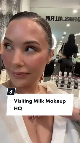 The @milkmakeup team is never going to let me back into me back into the bunker after this video but how could I resist all of those perfect, untouched sticks - so round, glossy and smooth just like the day they were poured, waiting for me to put them on my face 😭🤭 #milkmakeup #sensualseduction #milkmakeupblush 