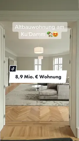 437 qm modernisierter Altbau von 1900 in A+ Lage 😍🏡🔥 #immobilien #berlin #wohnungstour 