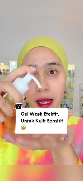 Yang kulitnya suka merah sampe kering.. WAJIB punya Gel Wash #GarnierIndonesia yang teksturnya #GentleButPowerful 💛 aman buat kulit sensitif! #SerbuProdukBaru #BeautyTok #SuperGroupWeek 