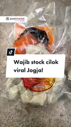 Jajan cilok viral Jogja ongkir cuma 10 ribu 😱 Kini kamu bisa order Cilok Gajahan tanpa harus ke Jogja. Tinggal klik keranjang kuning PaxelMarket, Cilok Gajahan langsung dikirim ke rumahmu! Cocok banget nih buat stock jajanan buka puasa nanti. Yuk buruan order! #jajanbedakota #paxelmarket #paxelinaja #wisatakulinerindonesia #jajandirumah #jajanbedakota #jajanandaerah #tiktok #tiktokshop #fyp #rekomendasibukapuasa #menubukber #cilok #jajananjogja #cilokgajahan #oleholehjogja #fypシ #fypage 