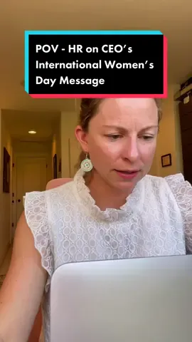 #internationalwomensday #womensday #womenatwork #momlife #ceo #pov #hrtiktok #heyluke 